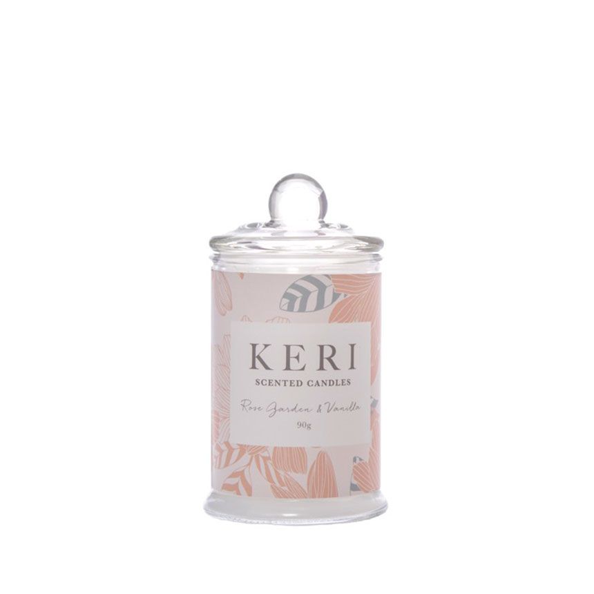 Scented Jar Candle Eden Rose Garden & Vanilla 90g