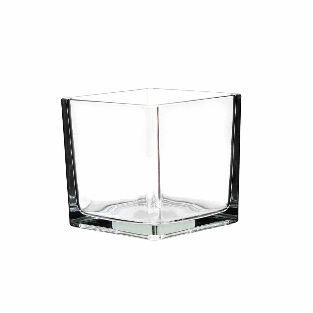 Glass Cube 10x10x10cm – Clear