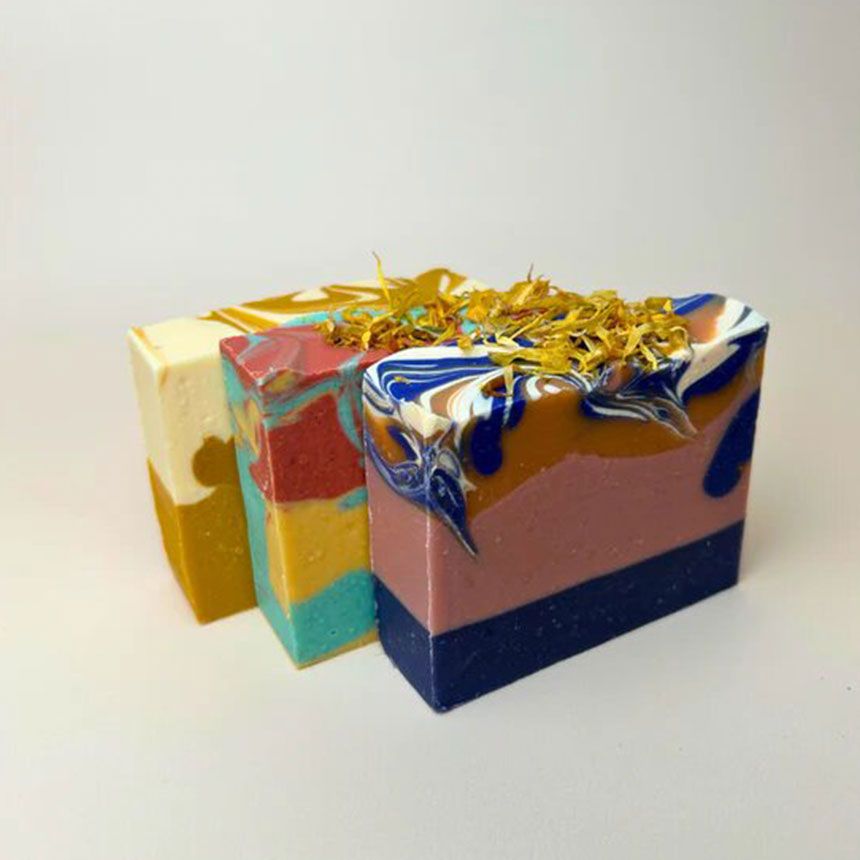 Spring Flowers Soap