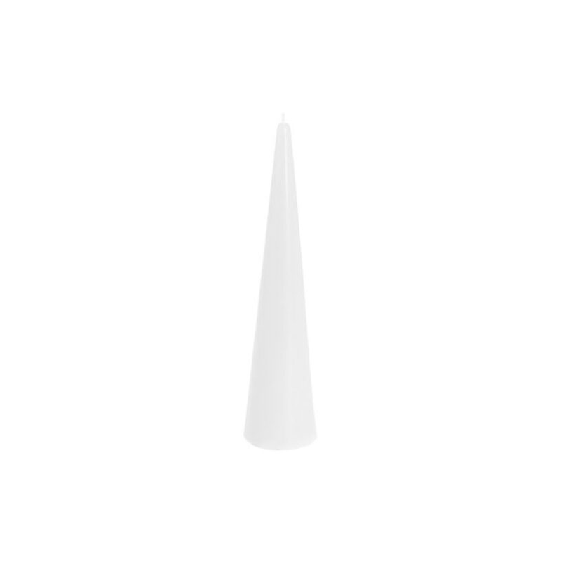 Fleur Cone Candle White - Image 2