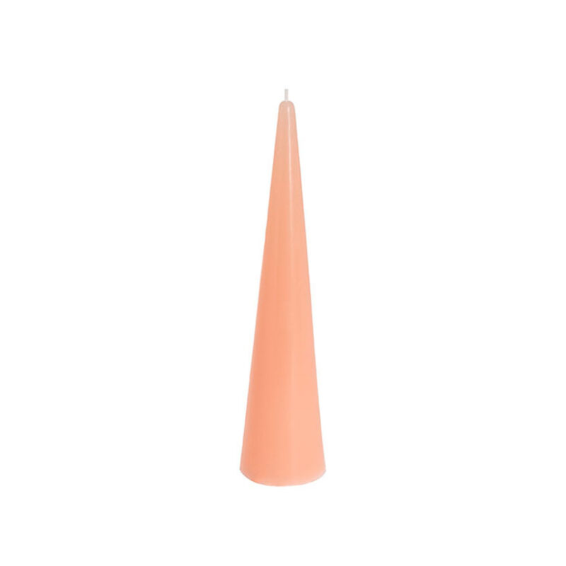 Fleur Cone Candle Peach - Image 2