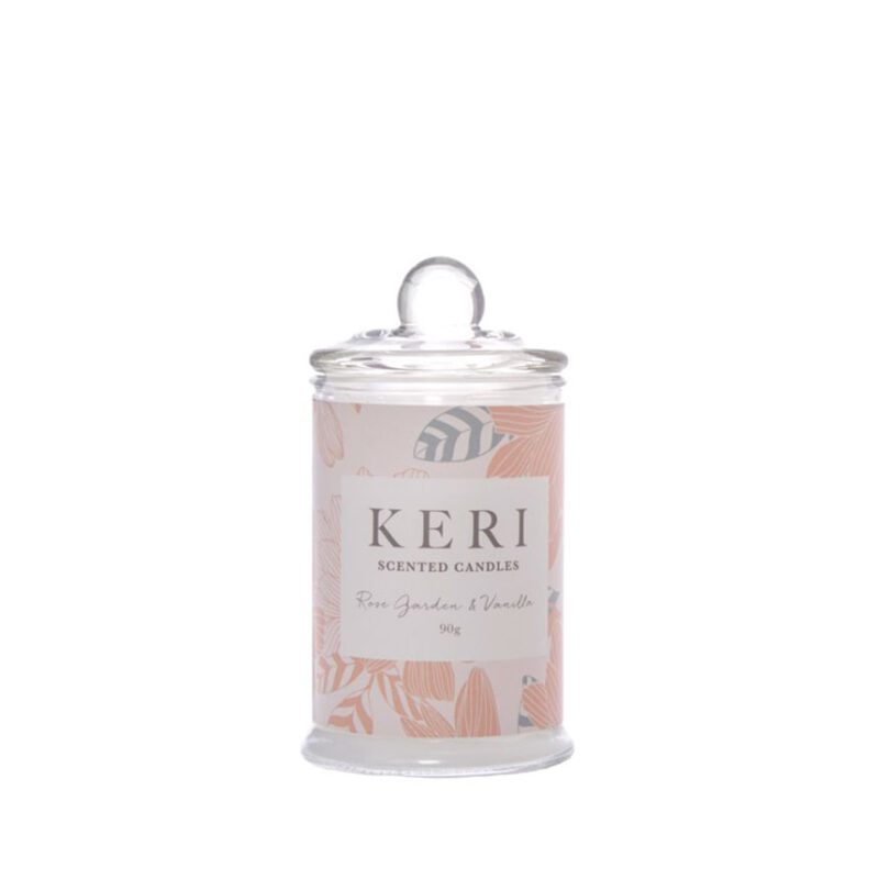 Scented Jar Candle Eden Rose Garden & Vanilla 90g