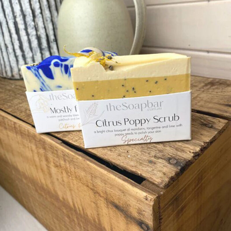 Citrus Poppy Scrub Soap - Image 4