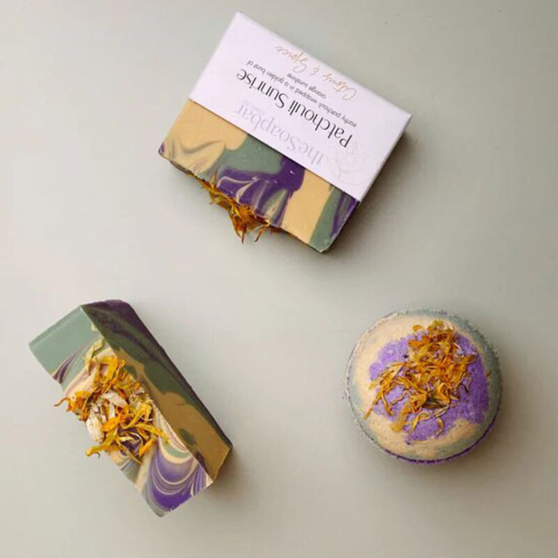 Patchouli Sunrise Soap - Image 4