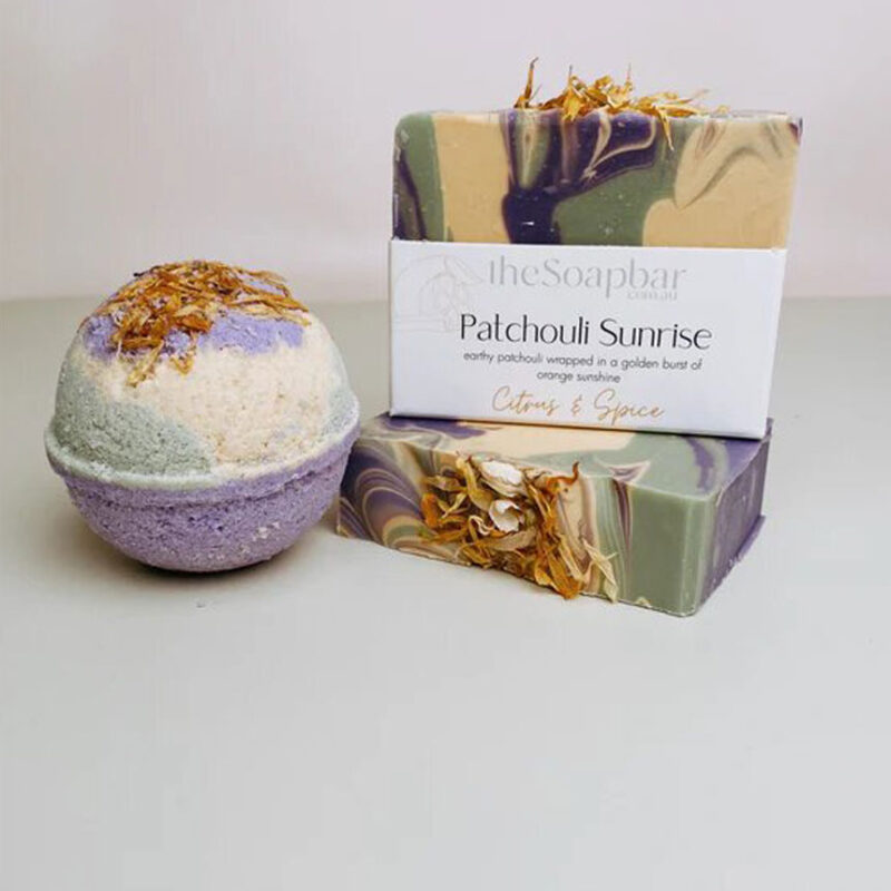 Patchouli Sunrise Soap - Image 3