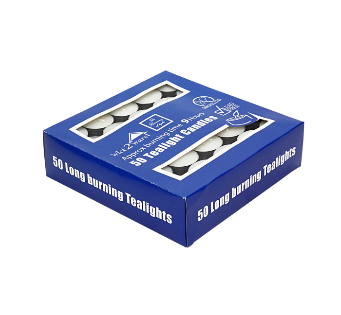 Candle T-lite 9Hrs 50pcs Blue Box