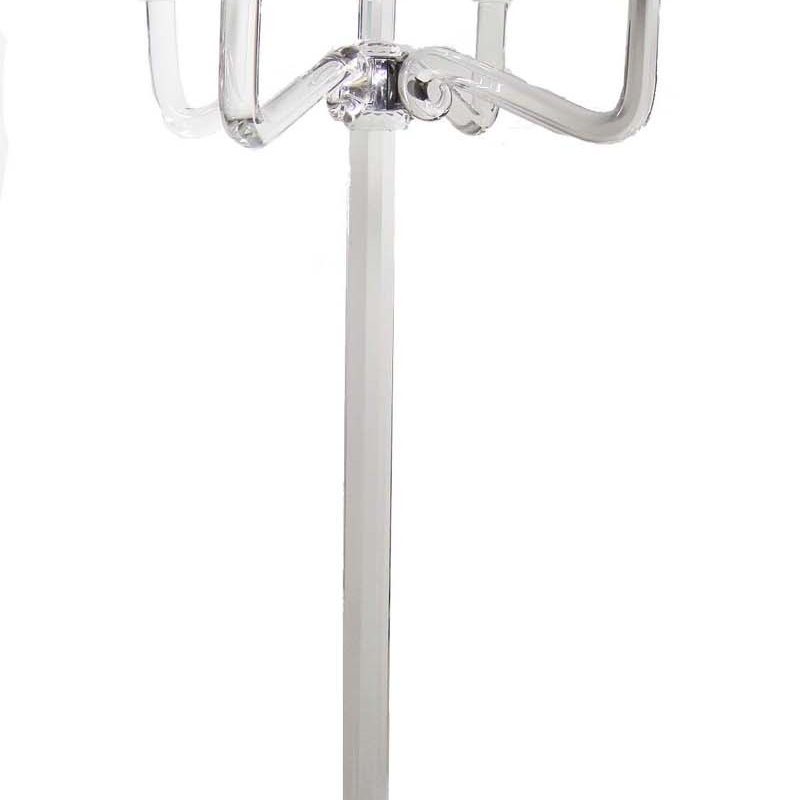 Candle Holder 5 Head Crystal Taper 44x85cm