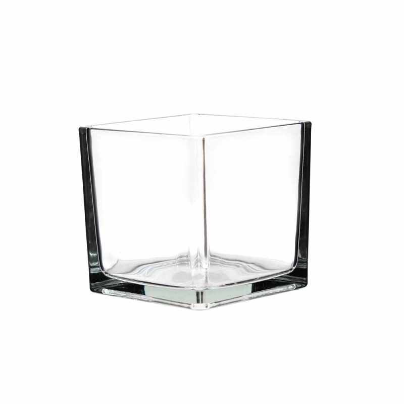 Glass Cube 10x10x10cm - Clear