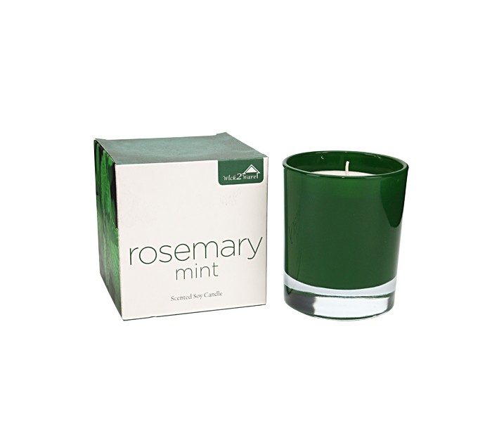 Jar Candle SOY in Gift Box - Rosemary Mint
