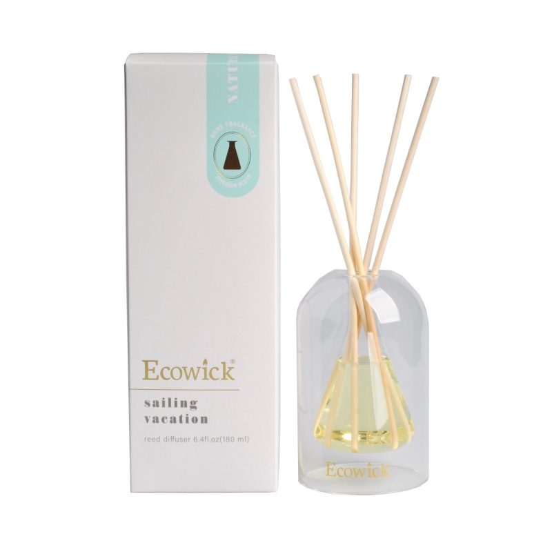 Diffuser Clear Lantern Bottle 180ml Sailing Vacation