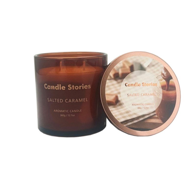 Candle Jar Soy 360g Salted Caramel