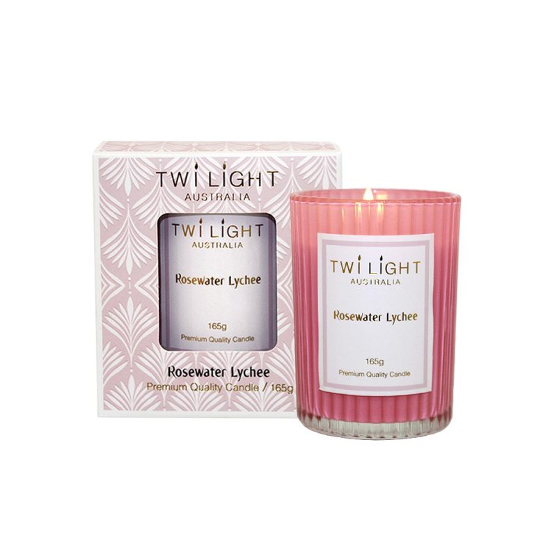 Candle Jar 7x8cm - Rosewater Lychee